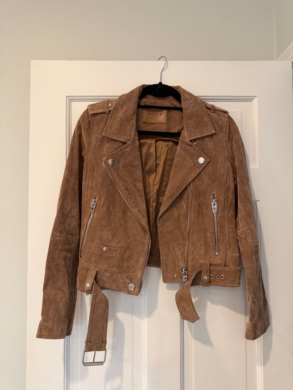 Blank NYC Suede Moto Jacket